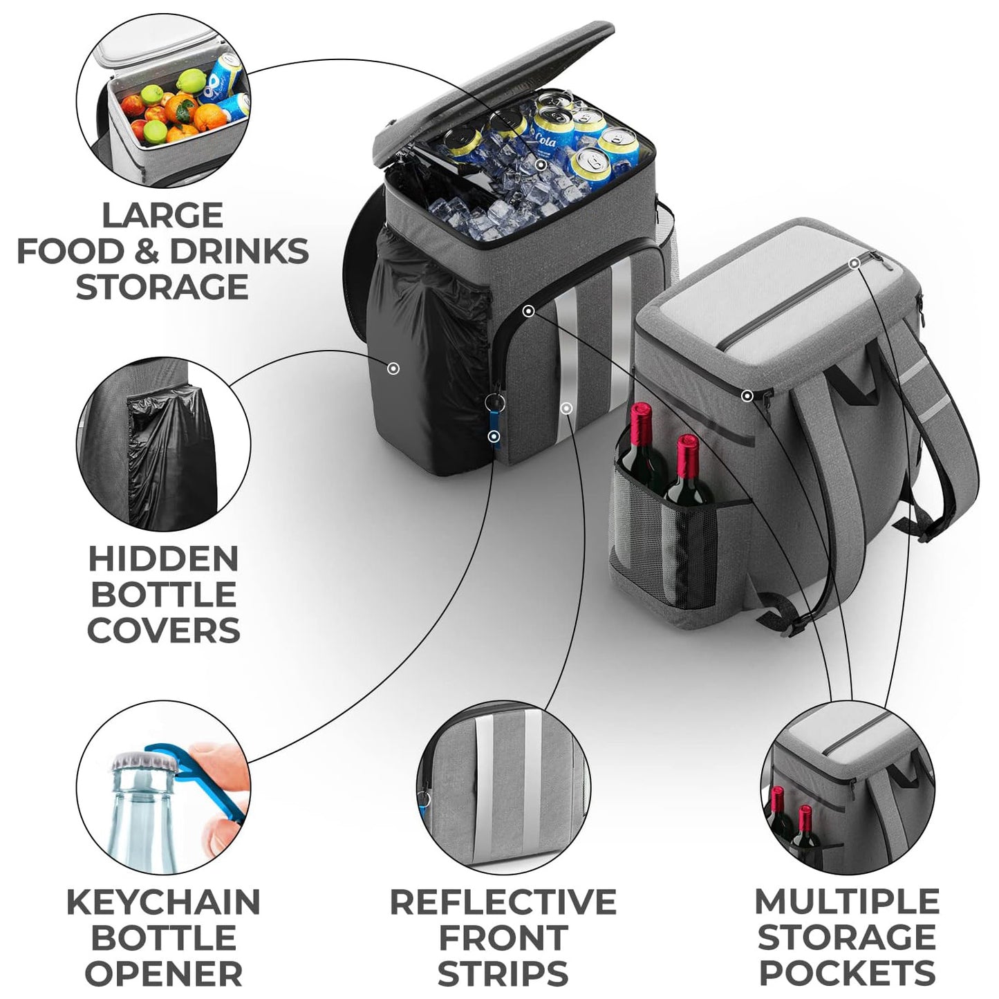 Backpack Cooler for 54 Cans