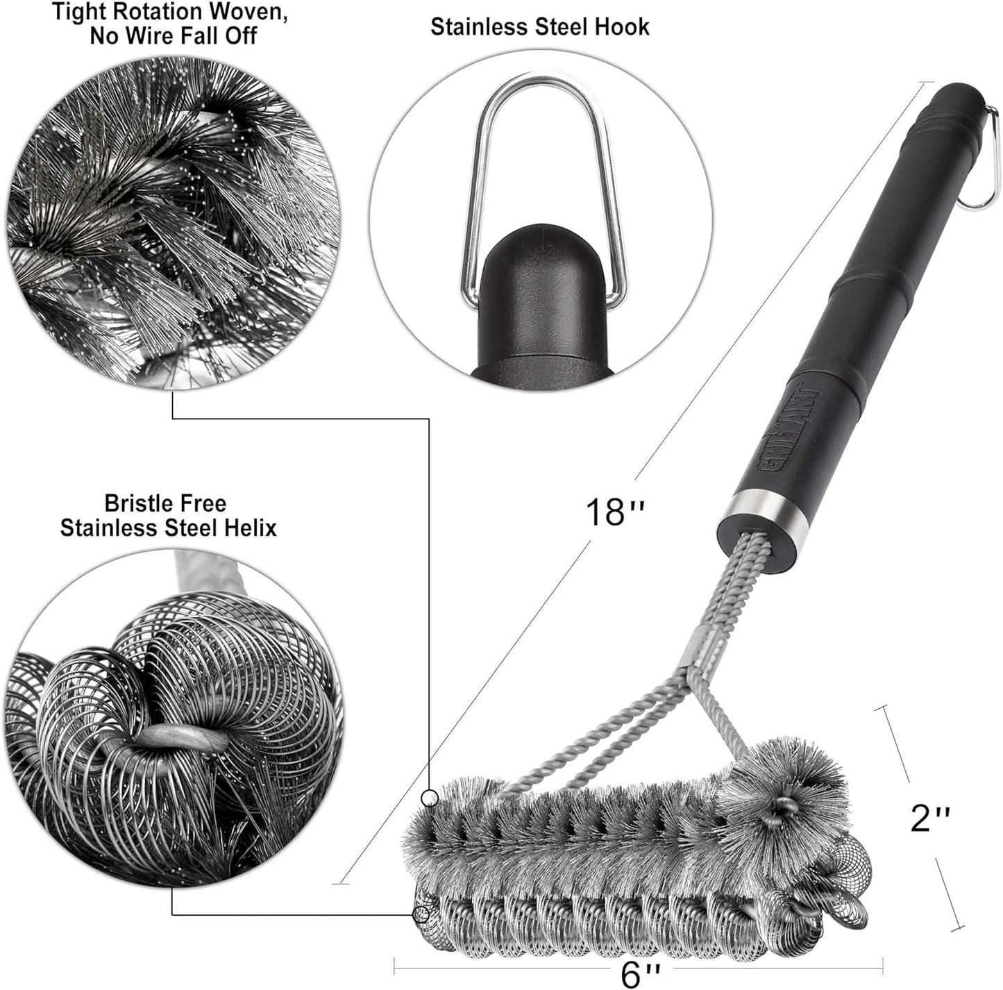 Grill Brush 18-inch